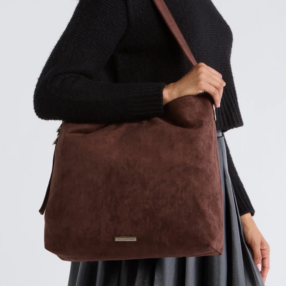 Steve Madden Chocolate Brown Shoulder Bag